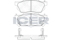 ICER 180494 - Juego de pastillas de freno