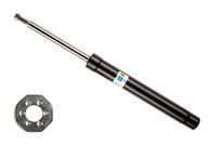 BILSTEIN 21030345 - Suspensión: para vehículos con chasis estándar<br>Lado de montaje: Eje trasero<br>Tipo de amortiguador: Presión de gas<br>Tipo de amortiguador: Amortiguador con asiento de muelle<br>Tipo de sujeción de amortiguador: Anillo inferior<br>Tipo de sujeción de amortiguador: Espiga arriba<br>Sistema de amortiguadores: Bitubular<br>