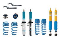 BILSTEIN 48245463 - Lado de montaje: Eje delantero<br>carga de eje [kg] hasta: 1095<br>altura chasis aprox. [mm]: 30-50<br>Lado de montaje: Eje trasero<br>carga de eje [kg] hasta: 1285<br>altura chasis aprox. [mm]: 30-50<br>Tipo de amortiguador: Presión de gas<br>Sistema de amortiguadores: Fuerza de amortiguación ajustable mecánicamente<br>Sistema de amortiguadores: incorporado ajustable/reajustable<br>Tipo de registro: Condiciones ver peritaje<br>Suspensión: Suspensión roscada (ajustable en altura)<br>Suspensión: para vehículos sin regulación eléctrica de la amortiguac.<br>