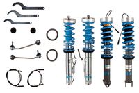 BILSTEIN 49135985 - Tipo de vehículo: Sport Spring Version<br>Dinámica de frenado / conducción: para vehículos sin PASM<br>Lado de montaje: Eje delantero<br>altura chasis aprox. [mm]: 15-35<br>Lado de montaje: Eje trasero<br>altura chasis aprox. [mm]: 15-35<br>Tipo de amortiguador: Presión de gas<br>Sistema de amortiguadores: Fuerza de amortiguación ajustable mecánicamente<br>Sistema de amortiguadores: incorporado ajustable/reajustable<br>Tipo de registro: Condiciones ver peritaje<br>Suspensión: Suspensión roscada (ajustable en altura)<br>Suspensión: para vehículos sin regulación eléctrica de la amortiguac.<br>