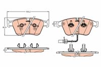 TRW GDB2177 - Juego de pastillas de freno