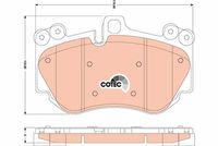 TRW GDB1764 - Juego de pastillas de freno - COTEC
