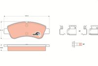 TRW GDB1677 - Lado de montaje: Eje delantero<br>para diámetro disco de freno [mm]: 266<br>Restricción de fabricante: BOSCH<br>Contacto avisador de desgaste: no preparado para indicador de desgaste<br>Ancho [mm]: 137<br>Altura [mm]: 51<br>Espesor [mm]: 18,8<br>Pastilla de freno: con borde biselado<br>Artículo complementario/Información complementaria: con accesorios<br>Artículo complementario / información complementaria 2: con tornillos pinza freno<br>Frenos: Pastillas con bajo polvo residual<br>Frenos: también para discos de freno perforados<br>Homologación: E9 90R-02A1062/1046<br>