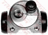 TRW BWD134 - Lado de montaje: Eje trasero izquierda<br>Dinámica de frenado / conducción: para vehículos con ABS<br>Frenos: Cilindro de freno con regulador de fuerza incorporado<br>Restricción de fabricante: BENDIX<br>Diámetro del pistón [mm]: 19<br>Referencia artículo par: BWD134<br>Material: Hierro fundido<br>Altura 1 [mm]: 22<br>SVHC: No hay información disponible, diríjase al fabricante.<br>