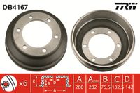 TRW DB4167 - Tambor de freno