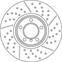 TRW DF6604S - Lado de montaje: Eje delantero<br>Frenos: Para vehículos con frenos deportivos M<br>Tipo de disco de frenos: ventilado<br>Número de orificios: 5<br>Diámetro exterior [mm]: 340<br>Diámetro de centrado [mm]: 79<br>Altura [mm]: 73,2<br>Espesor de disco de frenos [mm]: 30<br>Espesor mínimo [mm]: 28,4<br>corona de agujeros - Ø [mm]: 120<br>Diámetro de orificio 1 [mm]: 16,5<br>Procesamiento: altamente carbonizado<br>Tipo de disco de frenos: disco de freno de dos piezas<br>SVHC: No hay información disponible, diríjase al fabricante.<br>