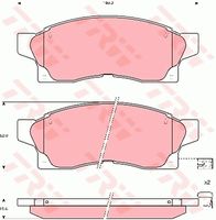 TRW GDB1062 - Juego de pastillas de freno