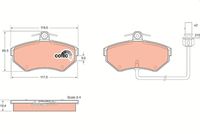 TRW GDB1366 - Lado de montaje: Eje trasero<br>Restricción de fabricante: TRW<br>Contacto avisador de desgaste: no preparado para indicador de desgaste<br>Ancho [mm]: 87<br>Altura [mm]: 52,9<br>Espesor [mm]: 17<br>Artículo complementario/Información complementaria: con accesorios<br>Artículo complementario / información complementaria 2: con tornillos pinza freno<br>Pastilla de freno: con borde biselado<br>Frenos: Pastillas con bajo polvo residual<br>Frenos: también para discos de freno perforados<br>Frenos: no para discos de freno cerámica/carbono<br>Frenos: sólo junto con discos de freno de acero<br>Homologación: E9 90R-02A1148/0457<br>SVHC: No hay información disponible, diríjase al fabricante.<br>