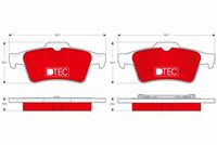 TRW GDB1469DTE - Juego de pastillas de freno - DTEC COTEC