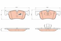 TRW GDB1935 - Juego de pastillas de freno - COTEC