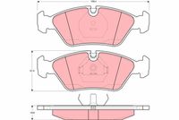TRW GDB298 - Juego de pastillas de freno
