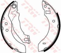 TRW GS6151 - Lado de montaje: Eje trasero<br>Homologación: ECE R90 APPROVED<br>Ancho [mm]: 38<br>Sistema de frenos: LUCAS<br>Diámetro interior de tambor de freno [mm]: 203,2<br>Peso [kg]: 1,586<br>