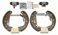 TRW GSK1622 - Lado de montaje: Eje trasero<br>Restricción de fabricante: OPEL<br>Homologación: E1 90R 01195/024<br>Diámetro interior de tambor de freno [mm]: 200<br>Ancho [mm]: 28<br>SVHC: No hay información disponible, diríjase al fabricante.<br>