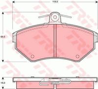 TRW GTD1076 - año construcción hasta: 04/1996<br>N.º de chasis (VIN) hasta: 1ET030000<br>Lado de montaje: Eje delantero<br>Restricción de fabricante: TRW<br>Tipo de disco de frenos: macizo<br>Espesor de disco de frenos [mm]: 13<br>Diámetro exterior [mm]: 256<br>corona de agujeros - Ø [mm]: 100<br>Número de orificios: 4<br>Contacto avisador de desgaste: no preparado para indicador de desgaste<br>SVHC: No hay información disponible, diríjase al fabricante.<br>