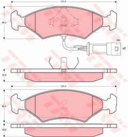 TRW GTD1114 - año construcción hasta: 09/1991<br>Dinámica de frenado / conducción: para vehículos con ABS<br>Lado de montaje: Eje delantero<br>Restricción de fabricante: ATE<br>Tipo de disco de frenos: ventilado<br>Espesor de disco de frenos [mm]: 20<br>Diámetro exterior [mm]: 240<br>corona de agujeros - Ø [mm]: 108<br>Número de orificios: 4<br>Contacto avisador de desgaste: no preparado para indicador de desgaste<br>SVHC: No hay información disponible, diríjase al fabricante.<br>