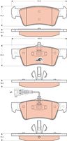 TRW GDB1671 - Juego de pastillas de freno - COTEC