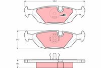 TRW GDB299 - Juego de pastillas de freno - COTEC