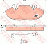 TRW GTD1202 - Kit frenos, freno de disco