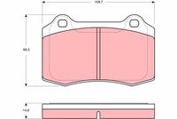 TRW GDB1513 - Lado de montaje: Eje delantero<br>Restricción de fabricante: BOSCH<br>Contacto avisador de desgaste: no preparado para indicador de desgaste<br>Ancho [mm]: 137<br>Altura [mm]: 51<br>Espesor [mm]: 18,8<br>Pastilla de freno: con borde biselado<br>Artículo complementario/Información complementaria: con accesorios<br>Artículo complementario / información complementaria 2: con tornillos pinza freno<br>Frenos: Pastillas con bajo polvo residual<br>Frenos: también para discos de freno perforados<br>Homologación: E9 90R-02A1062/1046<br>