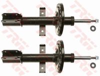 TRW JHM655T - Suspensión: para vehículos con chasis estándar<br>Lado de montaje: Eje trasero<br>Cantidad por eje: 1<br>Tipo de amortiguador: Presión de gas<br>Tipo de amortiguador: Amortiguador telescópico<br>Sistema de amortiguadores: Bitubular<br>Tipo de sujeción de amortiguador: Espiga arriba<br>Tipo de sujeción de amortiguador: Anillo inferior<br>Longitud 1 [mm]: 605<br>Longitud 2 [mm]: 356<br>Diámetro [mm]: 39<br>diám. tubo vertical [mm]: 12<br>SVHC: No hay información disponible, diríjase al fabricante.<br>