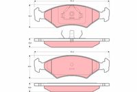 TRW GDB3178 - Juego de pastillas de freno