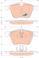 TRW GDB1835 - Juego de pastillas de freno - COTEC
