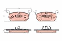 TRW GDB2159 - Juego de pastillas de freno