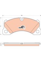 TRW GDB1774 - Juego de pastillas de freno - COTEC