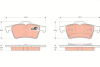 TRW GDB1469 - Juego de pastillas de freno - COTEC