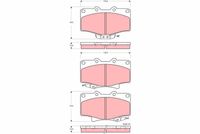 TRW GDB3383 - Juego de pastillas de freno