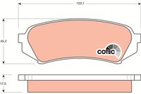 TRW GDB3198 - Juego de pastillas de freno - COTEC