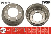 TRW DB4071 - Tambor de freno