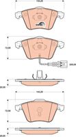 TRW GDB1809 - Juego de pastillas de freno - COTEC