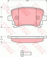 TRW GTD1149 - Número de PR: 1ZE<br>Lado de montaje: Eje delantero<br>Restricción de fabricante: ATE<br>Tipo de disco de frenos: ventilado<br>Espesor de disco de frenos [mm]: 25<br>Diámetro exterior [mm]: 288<br>corona de agujeros - Ø [mm]: 112<br>Número de orificios: 9<br>Número de indicadores de desgaste [por eje]: 1<br>Contacto avisador de desgaste: con contacto avisador de desgaste<br>Longitud contacto de aviso [mm]: 155<br>