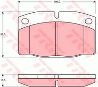 TRW GTD1009 - año construcción desde: 09/1991<br>N.º de chasis (VIN) hasta: M499999<br>Lado de montaje: Eje delantero<br>Restricción de fabricante: DELCO<br>Tipo de disco de frenos: macizo<br>Espesor de disco de frenos [mm]: 12,6<br>Diámetro exterior [mm]: 236<br>corona de agujeros - Ø [mm]: 100<br>Número de orificios: 6<br>Contacto avisador de desgaste: preparado para indicador desgaste<br>