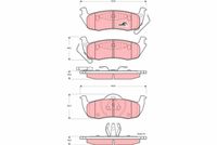 TRW GDB4137 - Juego de pastillas de freno - COTEC
