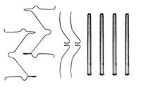 TRISCAN 8105101604 - Lado de montaje: Eje delantero<br>Sistema de frenos: Sumitomo<br>Número piezas [piezas]: 8<br>Nº de información técnica: K0093<br>