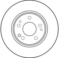TRW DF1581 - Disco de freno