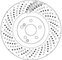 TRW DF6873S - Lado de montaje: Eje trasero<br>Tipo de disco de frenos: ventilado<br>Diámetro exterior [mm]: 320<br>Espesor de disco de frenos [mm]: 24<br>Espesor mínimo [mm]: 21,4<br>Número de orificios: 5<br>Medida de rosca: 15,3<br>corona de agujeros - Ø [mm]: 112<br>Altura [mm]: 65,5<br>Diámetro de centrado [mm]: 67<br>Color: negro<br>Superficie: barnizado<br>SVHC: No hay información disponible, diríjase al fabricante.<br>