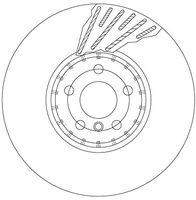 TRW DF6890S - Lado de montaje: Eje delantero<br>Frenos: para vehículos con sistema de frenos estándar<br>Tipo de disco de frenos: ventilado<br>Diámetro exterior [mm]: 348<br>Espesor de disco de frenos [mm]: 30<br>Espesor mínimo [mm]: 28,4<br>Número de orificios: 5<br>Medida de rosca: 16,5<br>corona de agujeros - Ø [mm]: 112<br>Altura [mm]: 66,1<br>Diámetro de centrado [mm]: 67<br>Color: negro<br>Superficie: barnizado<br>Procesamiento: altamente carbonizado<br>Homologación: E1 90R-02 C0768/2507<br>SVHC: No hay información disponible, diríjase al fabricante.<br>