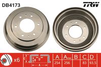 TRW DB4173 - Tambor de freno