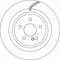 TRW DF6826S - Lado de montaje: Eje trasero<br>Diámetro exterior [mm]: 320<br>Diámetro de centrado [mm]: 67<br>Tipo de disco de frenos: ventilado<br>Altura [mm]: 68,2<br>Número de orificios: 5<br>Superficie: revestido<br>Espesor de disco de frenos [mm]: 24<br>Espesor mínimo [mm]: 21,4<br>