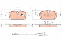 TRW GDB1929 - Juego de pastillas de freno - COTEC