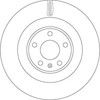 TRW DF6175S - año construcción desde: 06/2020<br>Lado de montaje: Eje delantero<br>Número de PR: 1ZA<br>Número de PR: 1ZY<br>Diámetro exterior [mm]: 349<br>Diámetro de centrado [mm]: 68<br>Tipo de disco de frenos: ventilado<br>Altura [mm]: 57,2<br>Número de orificios: 5<br>Superficie: revestido<br>Espesor de disco de frenos [mm]: 34<br>Espesor mínimo [mm]: 32<br>