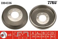 TRW DB4336 - Tambor de freno