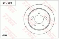 TRW DF7960 - Disco de freno