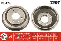 TRW DB4295 - Tambor de freno