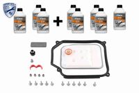 VAICO V103847XXL - Clase de caja de cambios: para caja automática 4 vel.<br>ID Caja cambios: CLF/CTA/CUW<br>ID Caja cambios: DFG/DFH/DFJ<br>ID Caja cambios: DMU/DMV<br>Tipo de caja de cambios: AG4<br>Tipo de caja de cambios: 01M<br>Artículo complementario/Información complementaria: con junta<br>Clase de caja de cambios: Automática, 4 vel.<br>Unidad de cantidad: Kit<br>Peso [kg]: 0,6738<br>intervalo de cambio recomendado [km]: 80000<br>intervalo de cambio recomendado [años]: 5<br>