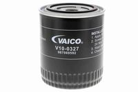 VAICO V100327 - año construcción desde: 04/1999<br>N.º de chasis (VIN) desde: 3B_Y_000001<br>Medida de rosca: 3/4-16 UNF<br>Diámetro exterior [mm]: 93<br>Artículo complementario / información complementaria 2: con válvula bloqueo de retorno<br>Altura [mm]: 142<br>Tipo de filtro: Filtro enroscable<br>Diám. int. 1 [mm]: 62<br>Diám. int. 2[mm]: 71<br>Diámetro [mm]: 97<br>presión apertura válvula de desviación [bar]: 2,5<br>Peso [kg]: 0,649<br>