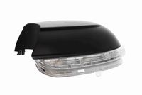 VEMO V10840121 - año modelo hasta: 2015<br>Lado de montaje: Espejo retrovisor derecho<br>Tipo de luces: LED<br>Color: blanco transparente<br>Función de las luces: con luz de posición<br>distribución luz: Iluminación superficie<br>Referencia artículo par: 5772917<br>SVHC: No existen sustancias SVHC<br>